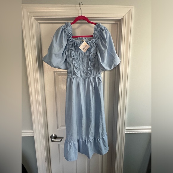 Sunday Up Dresses & Skirts - NWT Midi Dress Light Blue